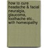 How to Cure Headache & Facial Neuralgia, Glaucoma, Toothache etc., with Homeopathy