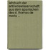Lehrbuch Der Artilleriewissenschaft: Aus Dem Spanischen Des D. Thomas De Morla ...