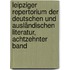 Leipziger Repertorium der deutschen und ausländischen Literatur, Achtzehnter Band