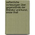 Oeffentliche Vorlesungen über Gegenstände der Litteratur und Kunst, Erster Theil