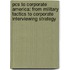 Pcs To Corporate America: From Military Tactics To Corporate Interviewing Strategy