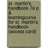 St. Martin's Handbook 7e P & Learningcurve for St. Martin's Handbook (Access Card)