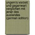 Ungern's Vorzeit Und Gegenwart Verglichen Mit Jener Des Auslandes (German Edition)