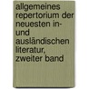 Allgemeines Repertorium der Neuesten in- und Ausländischen Literatur, zweiter Band door Christian Daniel Beck