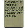 Assessment of Traditional Institutions and Socio Economic Development of Benin City door Adeola Ajayi