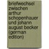 Briefwechsel Zwischen Arthur Schopenhauer Und Johann August Becker (German Edition)
