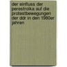 Der Einfluss Der Perestroika Auf Die Protestbewegungen Der Ddr In Den 1980er Jahren door Jakob Knab