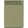 Geographisch-statistisches Handwörterbuch Über Alle Theile der Erde, zweiter Band by Johannes Heinrich Möller
