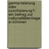 Germanisierung oder Czechisierung?: Ein Beitrag zur Nationalitätenfrage in Böhmen