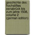 Geschichte Des Hochstiftes Osnabrück Bis Zum Jahre 1508, Volume 2 (German Edition)