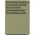 Kostentransparenz Und Kostenpolitik Als Teil Einer Systematischen Immobilienpolitik