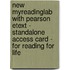 New Myreadinglab With Pearson Etext - Standalone Access Card - For Reading For Life