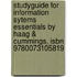Studyguide For Information Sytems Essentials By Haag & Cummings, Isbn 9780073105819