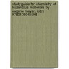Studyguide For Chemistry Of Hazardous Materials By Eugene Meyer, Isbn 9780135041598 by Cram101 Textbook Reviews