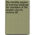 the Monthly Packet of Evening Readings for Members of the English Church, Volume 28