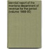 Biennial Report of the Montana Department of Revenue for the Period (Volume 1988-90)