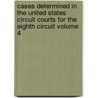 Cases Determined in the United States Circuit Courts for the Eighth Circuit Volume 4 by United States Circuit Court