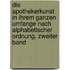 Die Apothekerkunst in ihrem ganzen Umfange nach alphabetischer Ordnung, Zweiter Band
