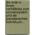 Die Erde In Ihrem Verhältniss Zum Sonnensystem Und Als Planetarisches Individuum...