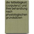 Die Fettleibigkeit (Corpulenz) und ihre Behandlung nach physiologischen Grundsätzen