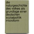 Die Naturgeschichte des Volkes als Grundlage einer deutschen Sozialpolitik microform