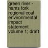 Green River - Hams Fork Regional Coal Environmental Impact Statement Volume 1; Draft by United States Bureau Management