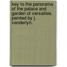 Key to the Panorama of the palace and garden of Versailles. Painted by J. Vanderlyn. door Onbekend