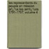 Les Representants Du Peuple En Mission Prï¿½S Les Armï¿½Es 1791-1797, Volume 4