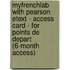 MyFrenchLab with Pearson Etext - Access Card - for Points De Depart (6-month Access)