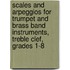 Scales And Arpeggios For Trumpet And Brass Band Instruments, Treble Clef, Grades 1-8