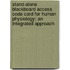 Stand-Alone Blackboard Access Code Card for Human Physiology: An Integrated Approach