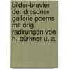 Bilder-Brevier der Dresdner Gallerie poems mit orig. Radirungen von H. Bürkner u. A. door Julius B . Hübner Rudolf