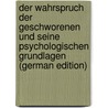 Der Wahrspruch Der Geschworenen Und Seine Psychologischen Grundlagen (German Edition) door Heinrich Görres Karl