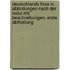 Deutschlands Flora in Abbildungen nach der Natur mit Beschreibungen, Erste Abtheilung
