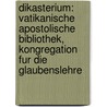Dikasterium: Vatikanische Apostolische Bibliothek, Kongregation Fur Die Glaubenslehre by Quelle Wikipedia
