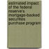 Estimated Impact of the Federal Reserve's Mortgage-Backed Securities Purchase Program