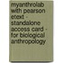 Myanthrolab With Pearson Etext - Standalone Access Card - For Biological Anthropology