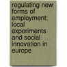 Regulating New Forms of Employment: Local Experiments and Social Innovation in Europe by Regalia Ida