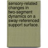 Sensory-Related Changes in Two-Segment Dynamics on a Sway-Referenced Support Surface. door Robert A. Creath