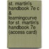 St. Martin's Handbook 7e C & Learningcurve for St. Martin's Handbook 7e (Access Card)