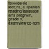 Tesoros De Lectura, A Spanish Reading/language Arts Program, Grade 1, Examview Cd-rom