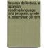 Tesoros De Lectura, A Spanish Reading/language Arts Program, Grade 4, Examview Cd-rom