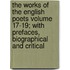 The Works of the English Poets Volume 17-19; With Prefaces, Biographical and Critical