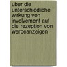 Uber Die Unterschiedliche Wirkung Von Involvement Auf Die Rezeption Von Werbeanzeigen door Kathrin Schütz