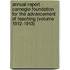 Annual Report - Carnegie Foundation for the Advancement of Teaching (Volume 1912-1913)