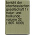 Bericht Der Oberhessischen Gesellschaft F R Natur- Und Heilkunde Volume 32 (1897-1899)