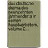 Das Deutsche Drama Des Neunzehnten Jahrhunderts In Seinen Hauptvertretern, Volume 2...