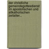 Der Christliche Gemeindegottesdienst Im Apostolischen Und Altkatholischen Zeitalter... door Theodosius Harnack