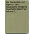 Der Hausvater: Mit Kupfern. Des Hausvaters Kritische Haushalts-bibliothek, Volume 2...