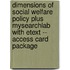 Dimensions of Social Welfare Policy Plus MySearchLab with Etext -- Access Card Package